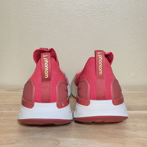 Nike React Phantom Run Flyknit 2 Siren Red Black White DV2145-600 Mens Size 10.5 - Picture 5 of 7